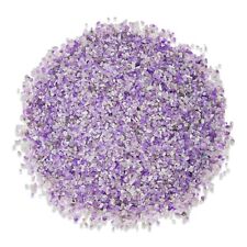 Tumbled Amethyst Clear Quartz Crystal Chips Bulk, Tiny Stone Tumbles for Candles picture