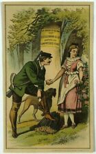 Fleischmann & Co Compressed Yeast Hunter Dog Buckwheat Cake Victorian Trade Card picture