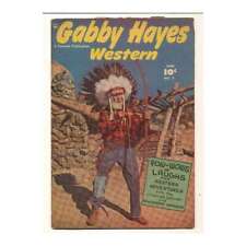 Gabby Hayes Western #7 in Fine condition. Fawcett comics [b picture