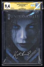 Underworld Evolution (2005) #1 CGC NM 9.4 White Pages SS Signed Kate Beckinsale picture