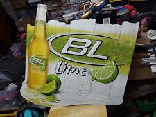 BUDWEISER BUD Lime BL Beer Bar Advertising Metal Sign VINTAGE Man Cave love picture