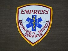 VINTAGE EMPRESS EMERGENCY MEDICAL SERVICES  EMT  PATCH picture