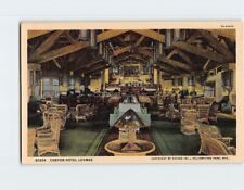 Postcard Canyon Hotel Lounge Yellowstone National Park Wyoming USA picture