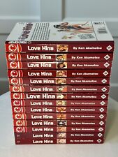 Love Hina~Complete Set~Lot 1-14~Manga~Ken Akamatsu~English~Tokyo Pop~Great Cond picture