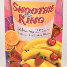 1998 Smoothie King Nutrition Analysis Guide 5561 Chamblee Dunwoody Road Georgia picture
