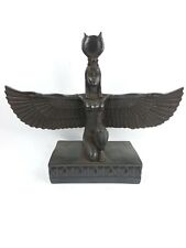 RARE ANTIQUE ANCIENT EGYPTIAN Goddess Isis Winged Head Snack Protection 1695 Bc picture