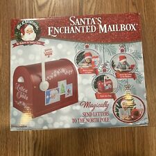 NIB Mr. Christmas Santa's Enchanted Musical Mailbox Sends Letters to North Pole picture