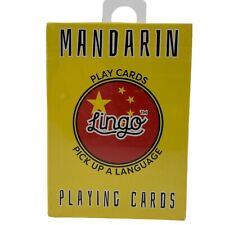 Mandarin Lingo Playing Cards Chinese Language Learning Game Set NEW & SEALED picture