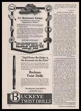 1929 Buckeye Twist Drill Alliance Ohio Every Order Accurate As The 1st Print Ad picture