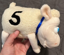Serta Sleep Counting Sheep Lamb #5 Stuffed Plush Collectible Advertising 9” picture