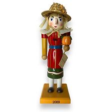 Nutcracker WOMAN Limited Edition 2009 Fall Harvest Thanksgiving Scarecrow 14