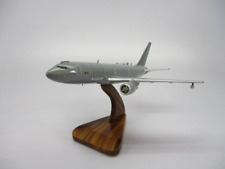 KC-767 Military Tanker Aircraft Desktop Mahogany Kiln Dried Wood Model Small New picture