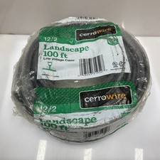 Cerrowire 100 ft. 12/2 Black Low-Voltage Landscape Cable - Check Photos picture