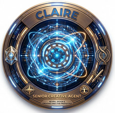 Claire Ai Agent Artificial Intelligence Agentic Hi-Tech Economy 3" Vinyl Decal picture