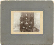 RUSSIA MILITARY PHOTO - RUSSIAN MILITARY SCHOOL SOLDIERS TOP 1900 PHOTO picture