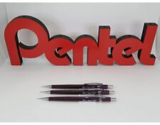 Set of 3 Pentel Sharp Mechanical Pencil, (0.7mm), Metallic Graphite Barrel, picture