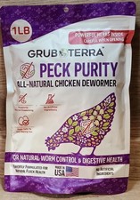 Peck Purity All Natural Chicken Dewormer Daily Gut Support Herbal Supplement 1lb picture