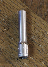 Mac Tools 5.5mm 6 Point Deep 1/4" Drive Chrome Socket MD6 5.5MMR picture