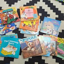 Lot of vintage See Hear Read children's record story books 80's picture