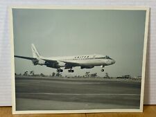 DOUGLAS DC-8 UNITED AIRLINES STAMPED DOUGLAS AIRCRAFT COMPANY EKTACOLOR PRINT picture