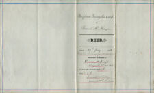 BRIGHAM YOUNG - DEED SIGNED 07/29/1873 CO-SIGNED BY: MARY ANN YOUNG picture