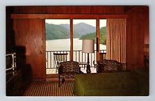 Buckhorn KY-Kentucky, Bedroom, Lodge, Buckhorn State Park, Vintage Postcard picture