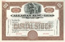 Callahan Zinc-Lead Co. - Specimen Stock - Specimen Stocks & Bonds picture