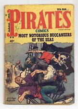 Pirates Comics #1 GD+ 2.5 1950 picture