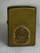 Vtg Very Rare 1932- 1985 Merit Cigarette Logo Solid Brass ZIPPO Torch Lighter  picture