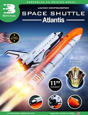 SPACE SHUTTLE ATLANTIS Plastic model Rocket Spacecraft 3D Print picture