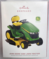 Hallmark Keepsake Christmas Tree Ornament John Deere X390 Lawn Tractor 2019 picture