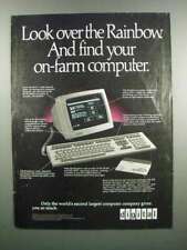 1983 Digital Rainbow Computer Ad - On-Farm Computer picture