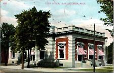 Postcard Post Office in Battle Creek, Michigan picture