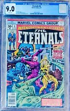 Eternals #8 CGC 9.0 (1977) Jack Kirby & John Verpoorten Cover Marvel Comics picture