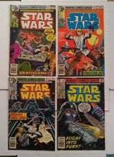 Lot of 4 MARVEL COMICS GROUP STAR WARS NO.17, 20, 21, & 23 COMIC BOOK picture