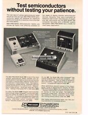 1978 B&K Precision Transistor Semiconductor Tester Test Equipment Vintage Ad  picture