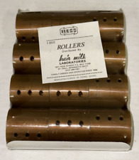 VINTAGE OLD HESS ROLLERS BY HAIR MILK LABATORIES St Paul Minnesota 1 Dozen NOS picture