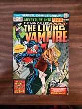 Adventure Into Fear 20 Marvel Comics 1974 Bronze Age 1st Solo Morbius Story picture