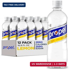 Propel Electrolyte Enhanced Water Sports Drink, Lemon Flavored Water, Zero Calor picture