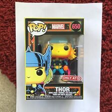 Funko Pop Marvel Black Light Thor #650 Target Exclusive New picture