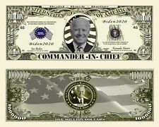 ✅ President Joe Biden 100 Pack Commander In Chief 1 Million Dollar Bills ✅ picture