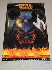 Disney Star Wars Weekends 2005 Original Event Poster Mickey Mouse Darth Vader picture
