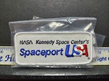 Vintage NASA KENNEDY SPACE CENTER Patch  SPACE PORT USA Spaceport  picture
