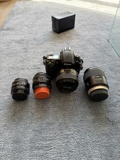 Nikon D700 Kit with 28mm 2.8, 85mm 1.8, Tamron 45mm 1.8 picture