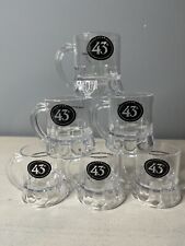 Licor 43 Mini Beer Mug Plastic Shot glasses 2oz Mini Collectible lot of 6 six picture
