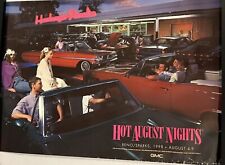 Hot August Nights Official Poster 1998 Reno Car Show 23x30 VTG HamburgerParadise picture