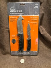 Gerber Metolius Fixed-Gut Hook And Caping Knife Sheath 4/3.5 in Blade 33-000405 picture