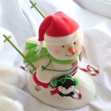 New HALLMARK Jingle Pals SWOOSHIN' DUO Snowman Penguin WITH TAGS 2012 Animated picture