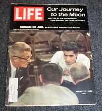 Vintage Life Magazine ~ Our Journey To The Moon SIRHAN IN JAIL January 17, 1969 picture