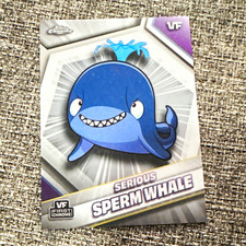 Topps VeeFriends 2026 Chrome Serious Sperm Whale #155 VF First Chrome Card picture